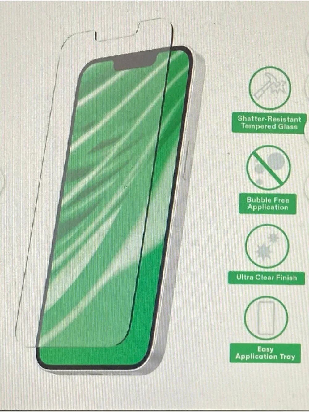 Onn Glass Screen Protector for iPhone 16e/14/13/13Pro